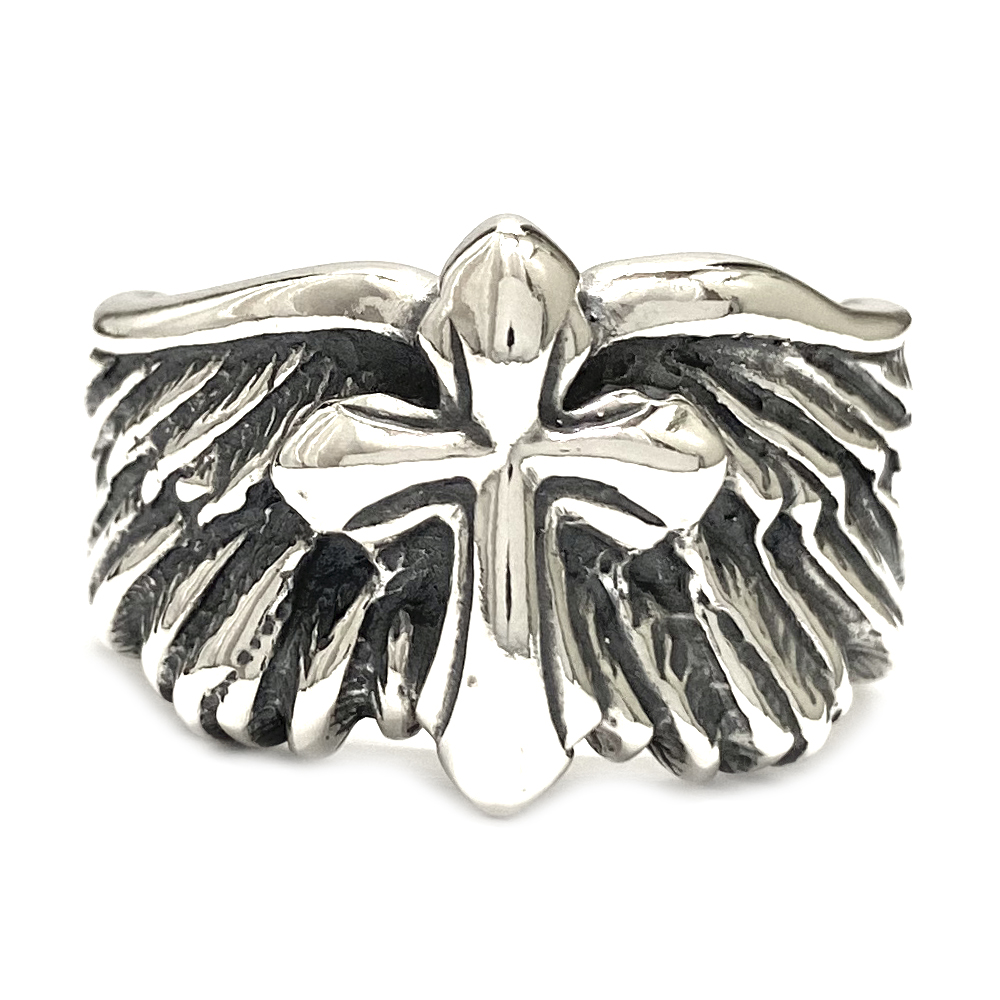 ビルウォールレザーThin Cross Ring ギャランティ付属US9.5 ビルウォールレザーThin Cross Ring ギャランティ付属US9.5 - メルカリ